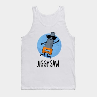 Jiggy Saw Cute Dancing Saw Pun Tank Top